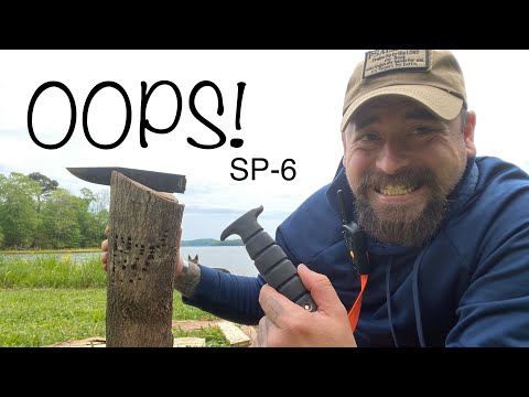 Ontario SP6 Knife Failure. BREAKS FIRST DAY!