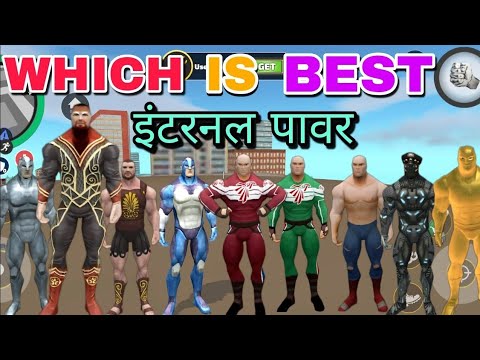 who is most powerful character||rope hero vice Town gameplay