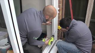How to install patio doors