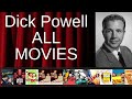 ALL Dick Powell Movies Ranked By Score Critics Fans