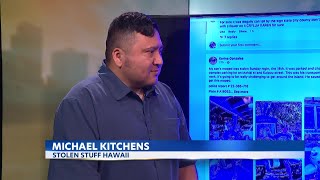 Stolen Stuff Hawaii Founder Michael Kitchens talks crime and safety in Hawaii