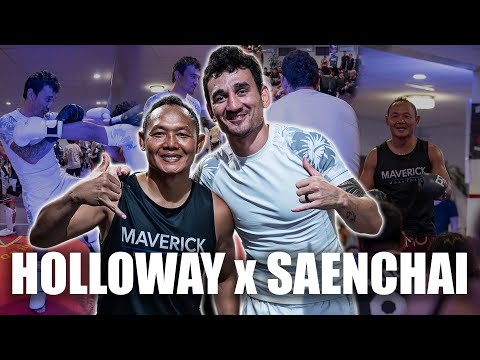 Max Holloway Meets the Legend Saenchai in Hawaii
