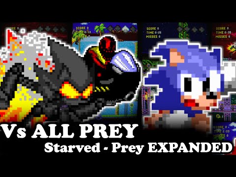 FNF | Vs Prey Expanded - (ALL PREY) (VS Sonic.EXE) | Mods/Hard/Gameplay |