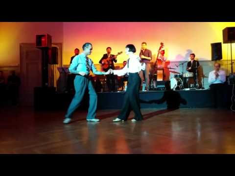 Katja Završnik (Hrastar) & Peter Winqvist Loggins dancing to Swing Deluxe