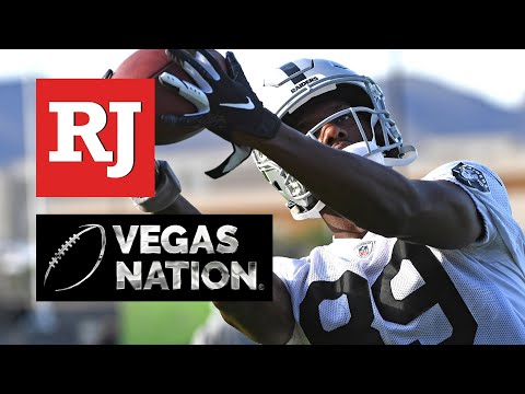 Raiders' Bryan Edwards ready to make most of opportunities with Darren Waller "down for a little"