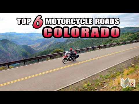Best MOTORCYCLE Rides in Colorado | Top 6 Rides!