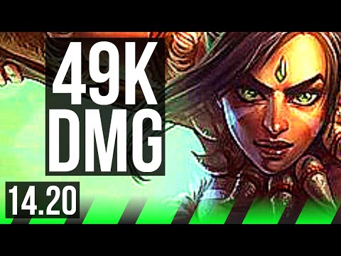 NIDALEE vs SKARNER (JGL) | 12/1/16, 49k DMG, Legendary | KR Diamond | 14.20