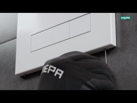 Betätigungsplatte MEPA Orbit vandalensicher - Montage EC