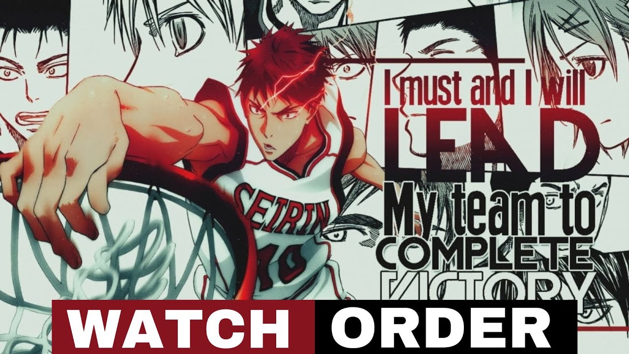 Easy Watch Order Guide [ Kuroko no Basket ] Explain EveryThing