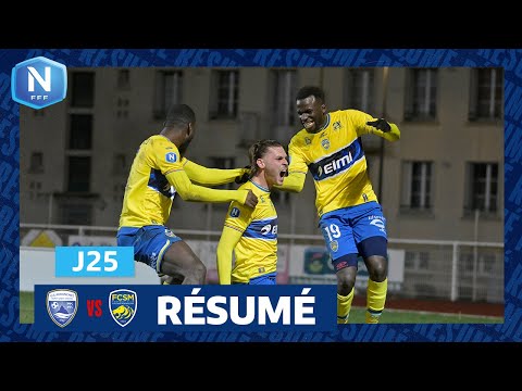 J25 I US Avranches MSM - FC Sochaux M. (0-1), le résumé I National FFF 2023-2024