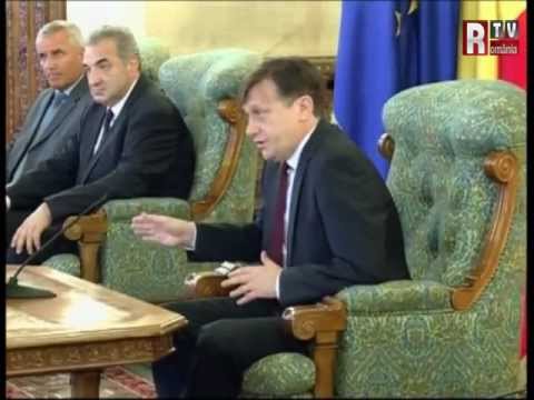 Aug 2012 - Antonescu vorbeste in "engleza" delegatiei FMI in Romania