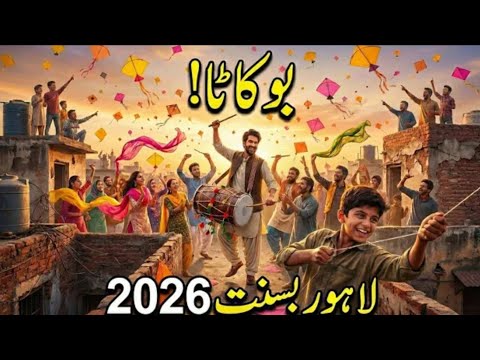 Bo Kata Basant 🪁 Lahore Di Shaan | New Punjabi Rap Song 2026 | AI Music Pakistan