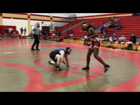 X148 Young, Taniya v Dunn, M. (Willis  (Girls)) 01-15-22 L PIN 3:05