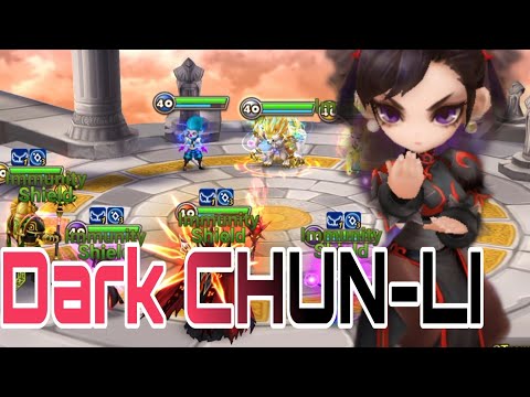 魔靈召喚 | 絕望暗春麗 | 消+未命中+減攻 | Summoners War | Dark CHUN-LI ON RTA