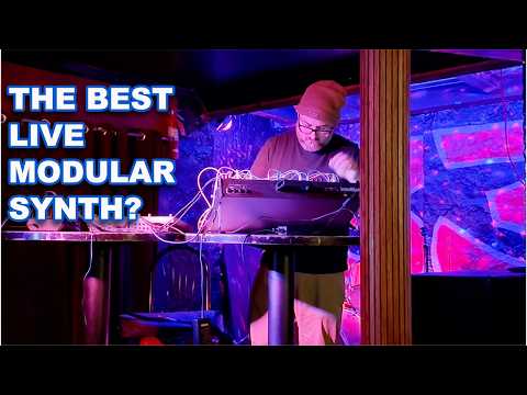 The Best Hybrid Modular Synth Setup for Live Shows? Elektron Analog Rhtym Mk2 & Eurorack Breakdown