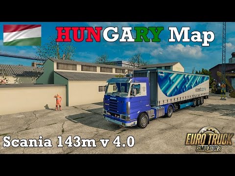 Euro Truck Simulator 2 - #327 - Scania 143m v4.0 [Early Autumn & Hungary Map v0.9.29]