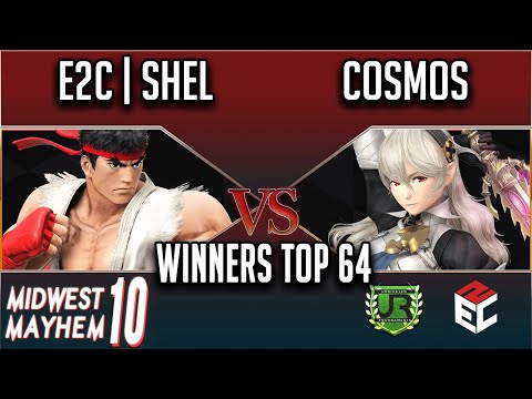 Midwest Mayhem 10 WINNERS TOP 64 - E2C | Shel (Ryu) vs Cosmos (Corrin)