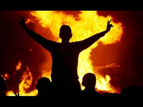 Lag B'omer in Meron by Rabbi Shimon Bar Yochai's Kever