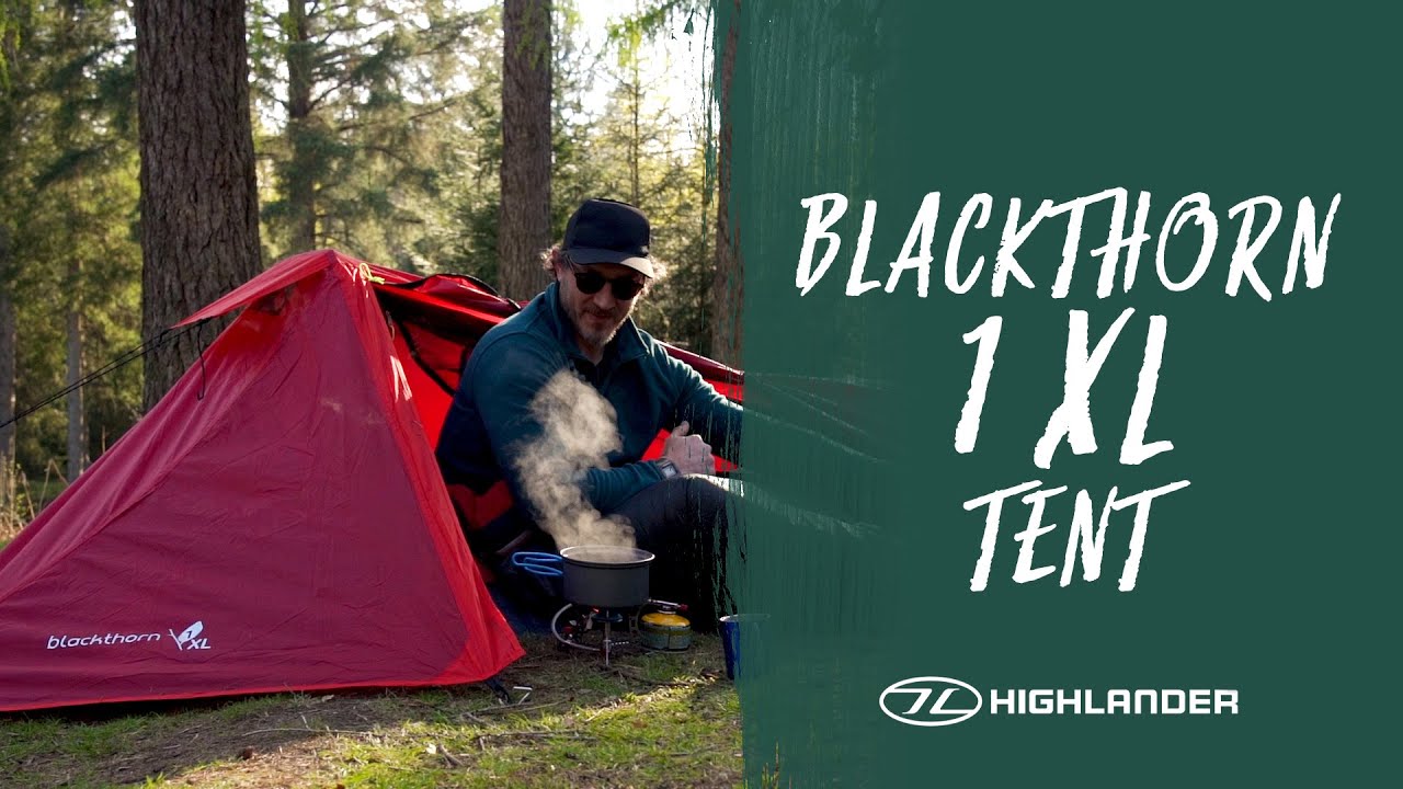 Палатка одноместная Highlander Blackthorn 1 XL Hunter Green (TEN131XL-HG)