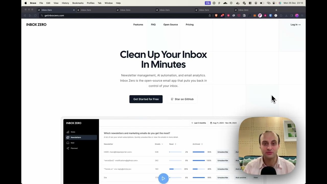 Inbox Zero demo video