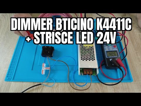 Dimmer Bticino Living Now K4411C: funziona con strisce LED 24V ?