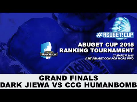 #ABUGETCUP2015 GRAND FINALS JIEWA [KEN] VS HUMANBOMB [RYU/POISON/SAKURA]