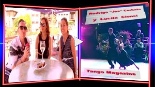 Tango Magazine-Rodrigo "Joe" Corbata y Lucila Cionci.