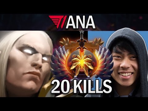 TI13 - Invoker Dota 2 7.32 Gameplay T1.Ana with 20 Kills and 900 XPM - TI11
