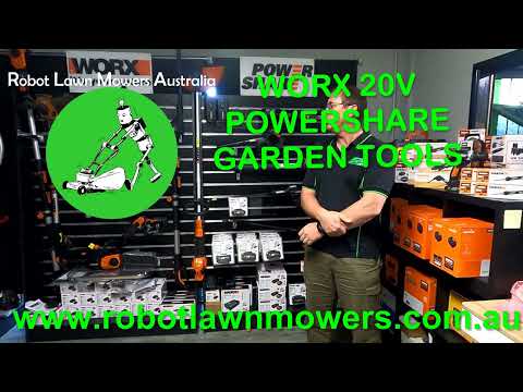 Robot Lawn Mowers Australia - Worx Garden Tool Range Intro