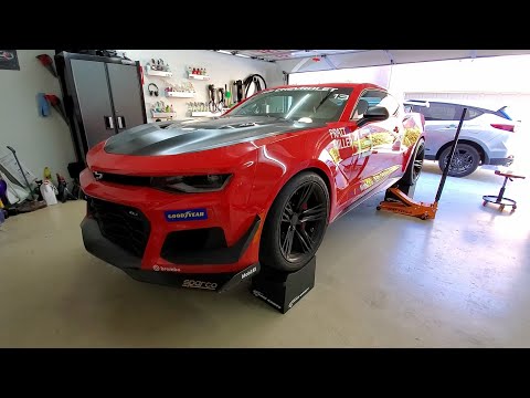 How I lift my Gen 6 Camaro ZL1 1LE
