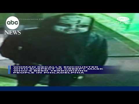 Woman says she fought back against suspect in 'Chucky doll' mask
