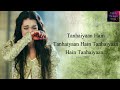 TANHAIYAAN LYRICS - Maaya 2 | Asees Kaur | Rahul Jain