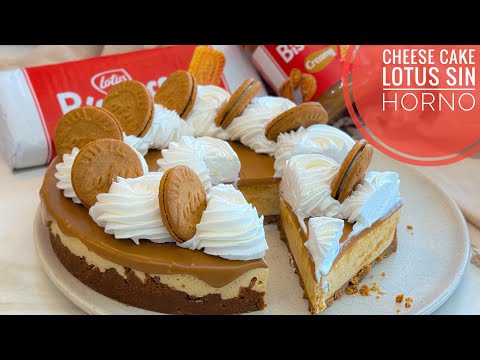 CHEESECAKE DE LOTUS BISCOFF – SIN HORNO