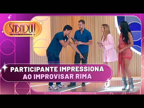 Talento do participante chocou plateia | Sabadou com Virginia (20/07/24)