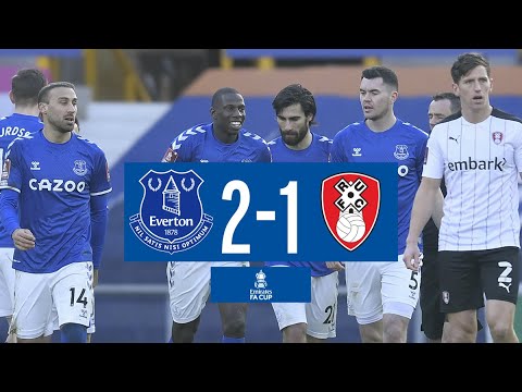 EVERTON 2-1 ROTHERHAM | FA CUP HIGHLIGHTS