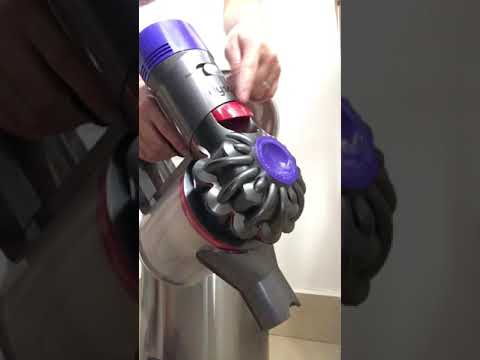 how to empty ur dyson V8...#dyson  #dysonv8 /mayang rosales