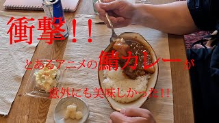 【料理動画】とあるアニメの鯖カレーが意外にも美味かった！