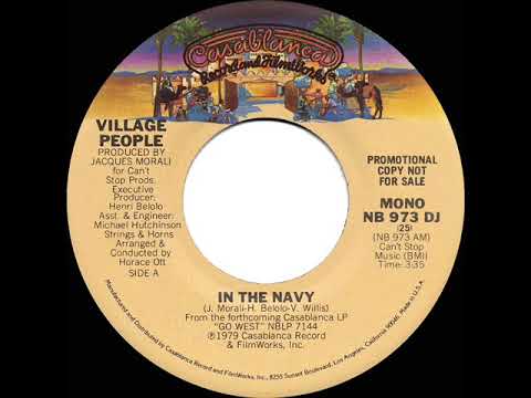 1979 Village People - In The Navy (mono radio promo 45)