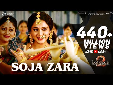 Soja Zara | Baahubali 2 The Conclusion | Anushka Shetty & Prabhas | Madhushree |M.M.Kreem , Manoj M