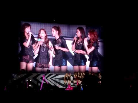 SNSD attempts to speak Thai - Funny talk during SM Town Bangkok 2012