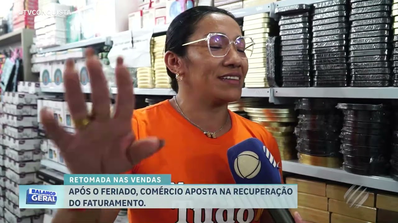 Comércio Retoma Atividades Após o Carnaval e Espera Alta nas Vendas