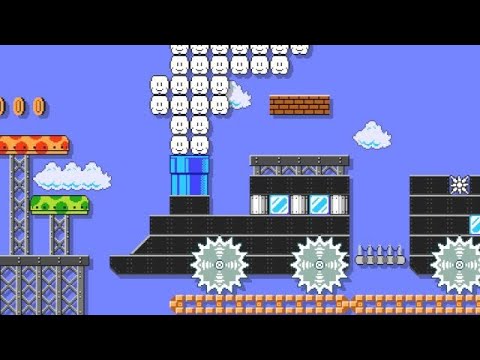 Black Train n°8 by lipenovaes 🍄 Super Mario Maker 2 ✹Switch✹ #bno