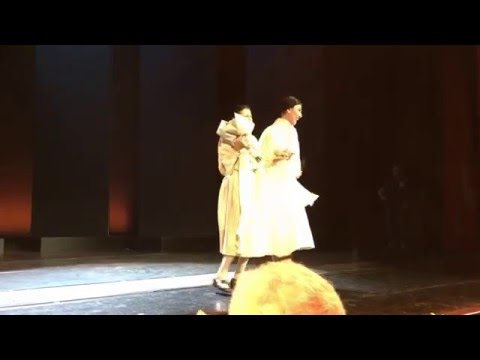 Virginia Raffaele e la vera Carla Fracci