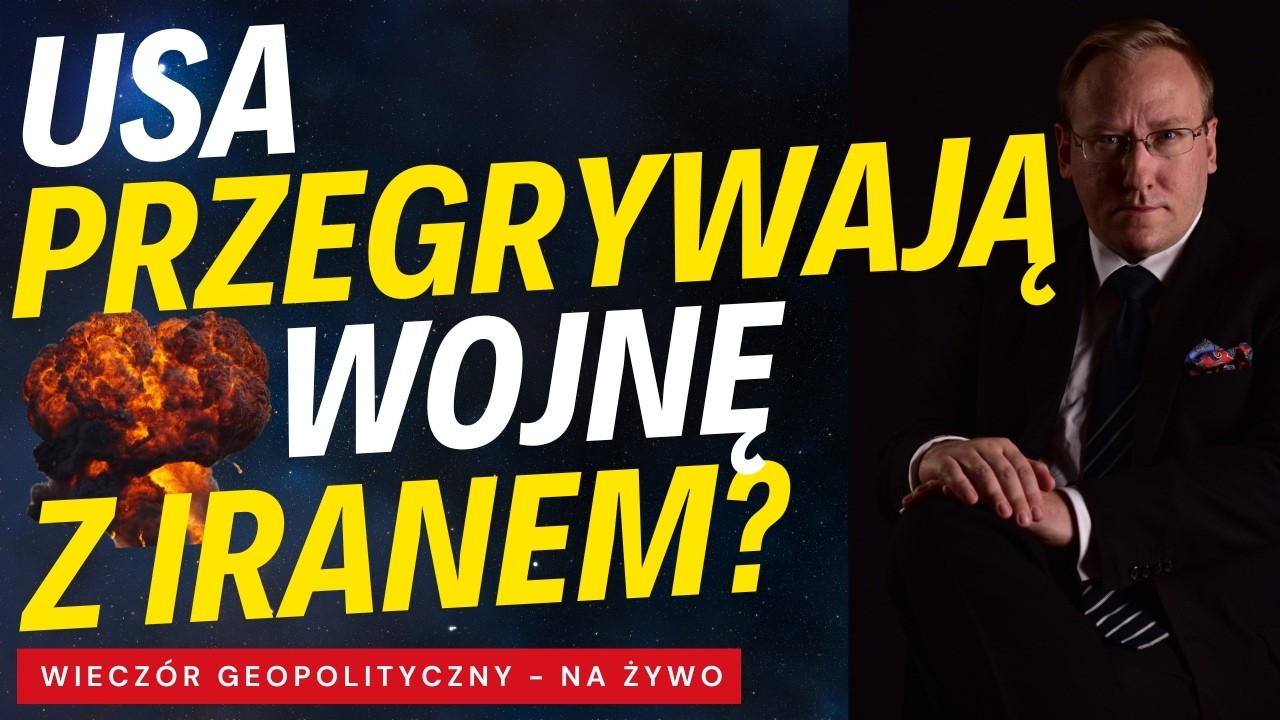 NA ŻYWO: Współpracownik Trumpa rezygnuje; USA przegrywają wojnę z Iranem?