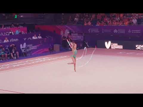 Helene Karbanov #ribbon #RhyWorld2023 Valencia Clasificatorio