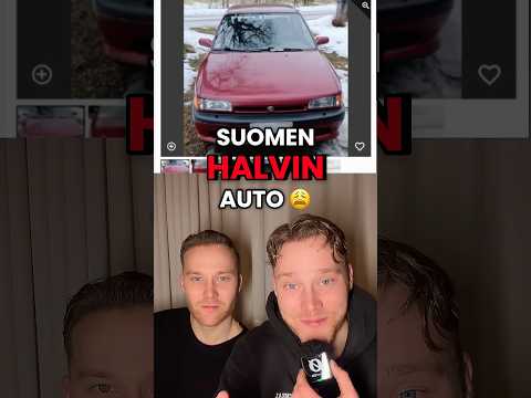 Suomen HALVIN AUTO 😩