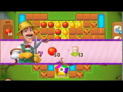 Gardenscapes SUPER HARD LEVEL 827!