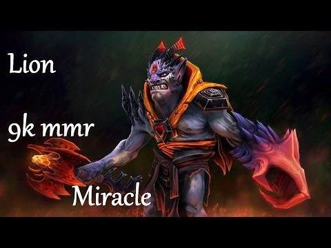 Miracle Lion 9k mmr support | Gameplay | Highlights — Dota 2