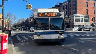 B61 bus announcements to Downtown Brooklyn-Fulton Mall (Vianova NSS)