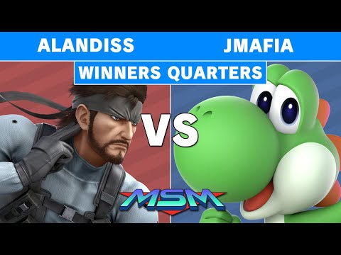 MSM Online 38 - AlanDiss (Snake) Vs. JMafia (Yoshi) Winners Quarters - Smash Ultimate